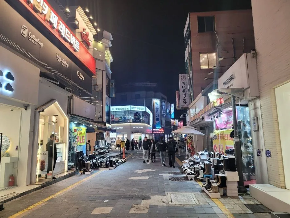 금남로_신발가게거리