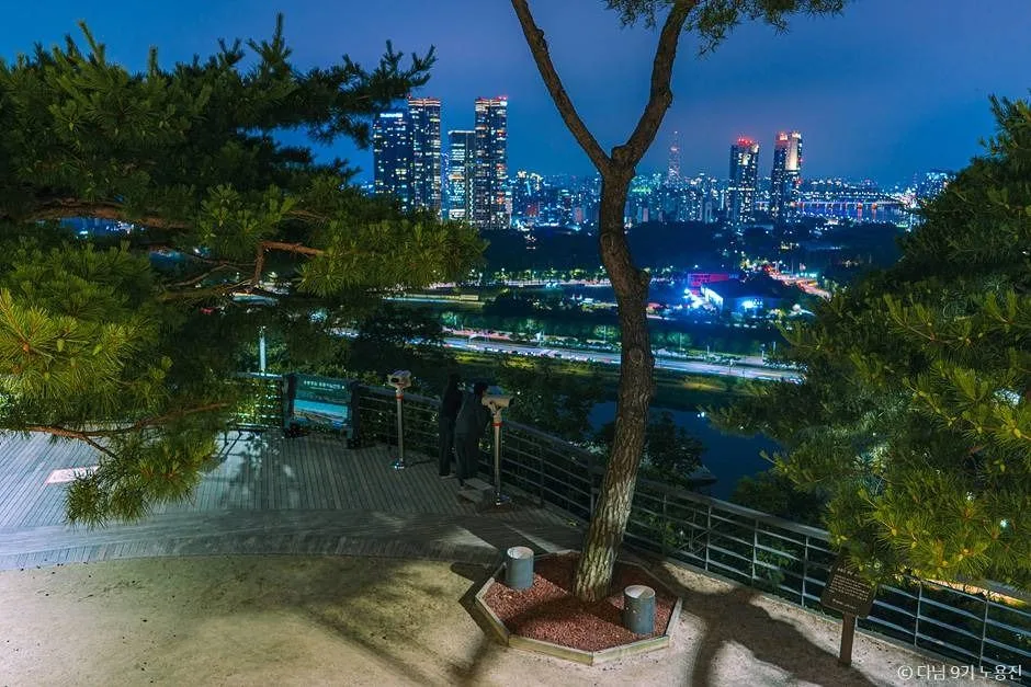 서울 야경 명소 추천, 야간 데이트 가볼만한곳_응봉산_2-7